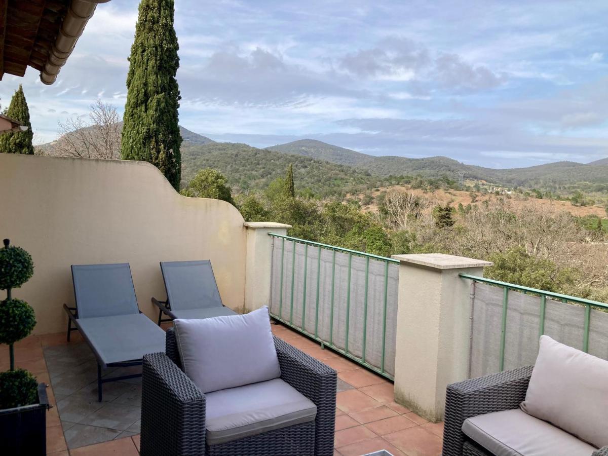Les Restanques Maison 14 Chenes Grimaud Eksteriør billede